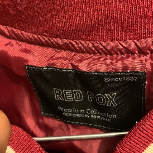 Maroon and Tan Jacket - Picture 3 of 3